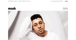 Desktop Screenshot of maskmagazine.com